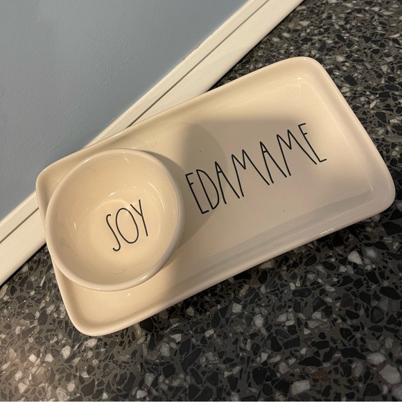 NEW Rae Dunn SOY EDAMAME dish - Picture 2 of 5